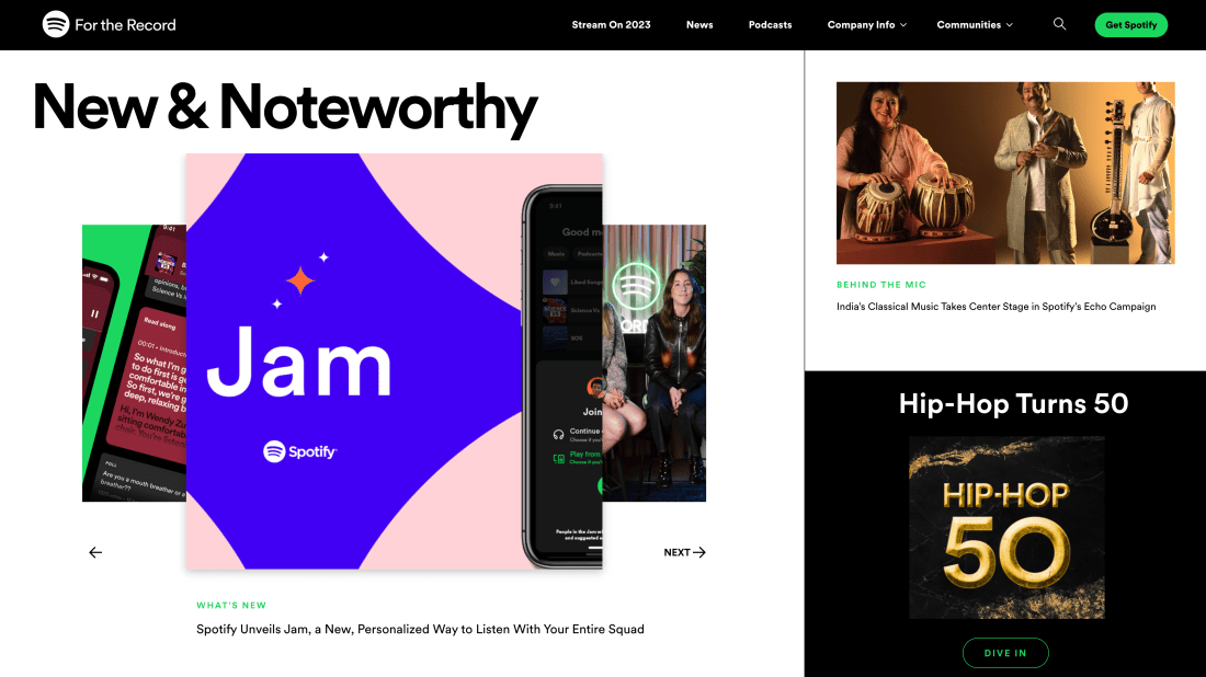 For the Record (Spotify)